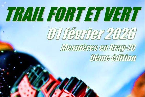 Trail Fort et Vert 2026 – Meunières en Bray 01/02/26